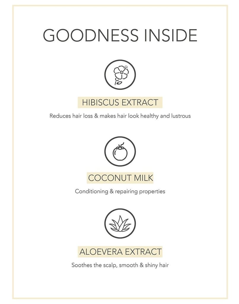 Fabessentials Hibiscus Coconut Milk Conditioner | infused with Natural Bioactives | Intense Nourishment Hair, Moist - 250 ml