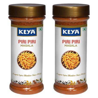 Keya Piri Piri Masala, Instant Seasoning Mix | Exotic Spices Blend 150gm, Pack 2