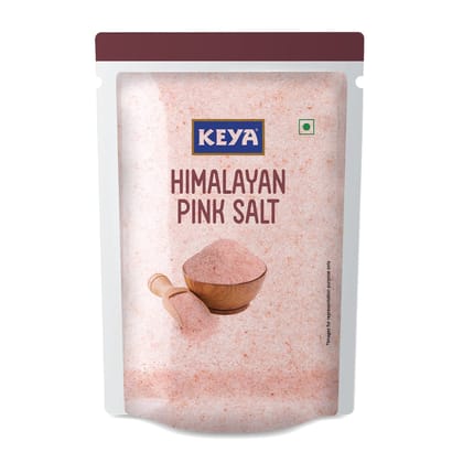 Keya Himalayan Pink Salt 1kg | Mineral rich Salt for Healthy Cooking | Sendha Namak for Healthy Life | Mineral Rich Salt | Low Sodium | Packed with 84 Minerals
