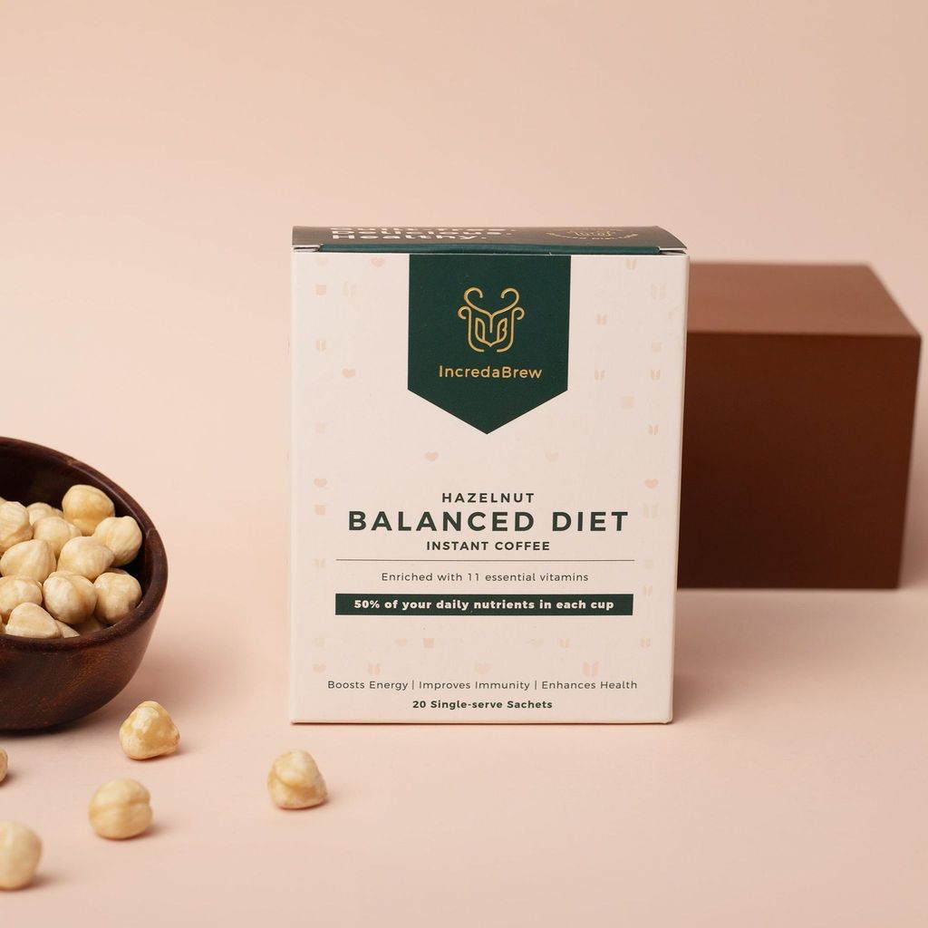 Hazelnut Wellness Instant Coffee