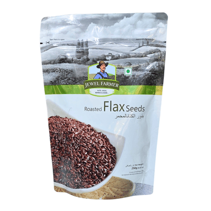 Jewel Farmer Roasted Flax Seeds 250 gm