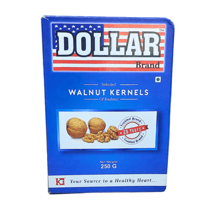 Dollar Walnut Kernels of Kashmir 250 gm