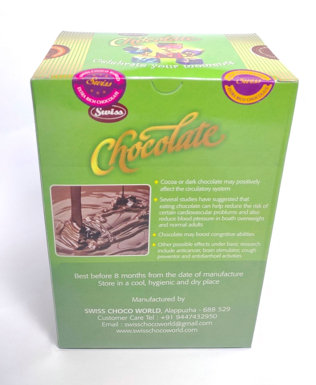 Swiss Choco World Chocolates/500gm