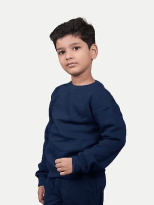 Boys Basic Navy Sweatshirt