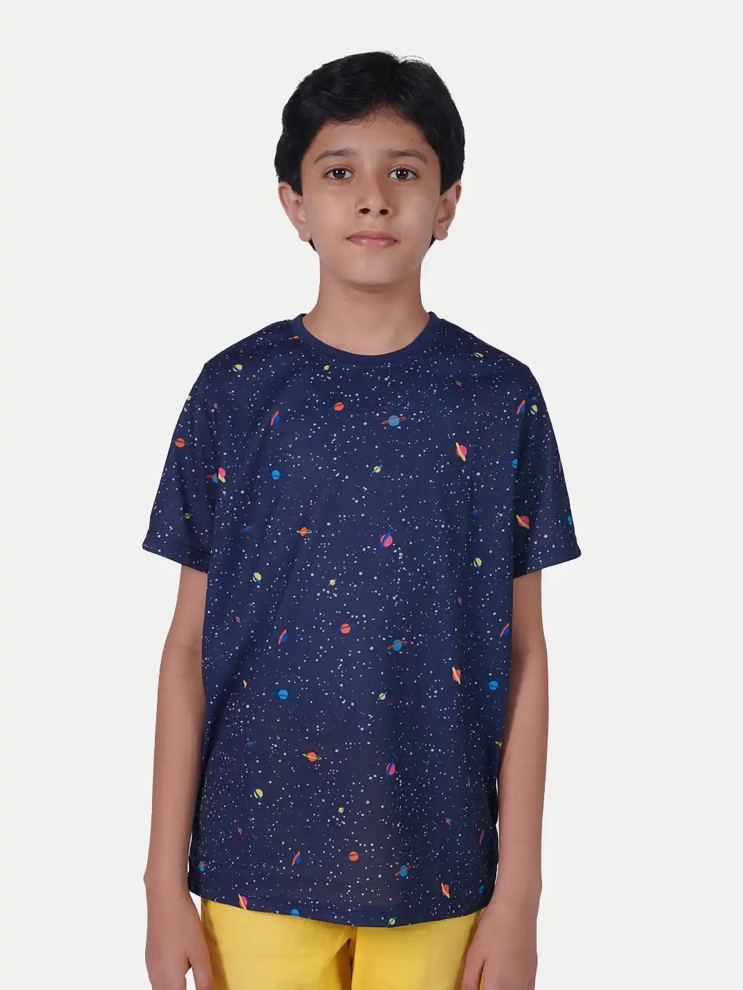 Boys Navy AOP Tshirt