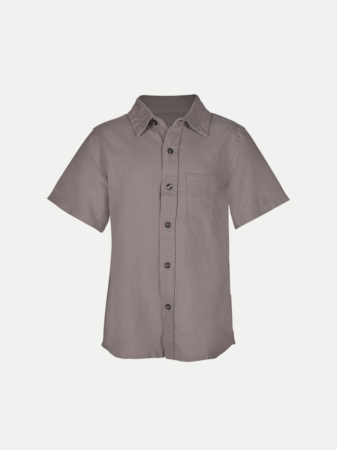 Boys Grey Camp Shirt