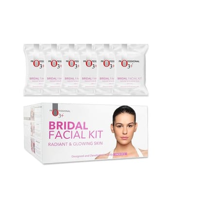 O3+ Bridal Facial Radiant And Glowing Skin - Pack Of 6 (720 g)