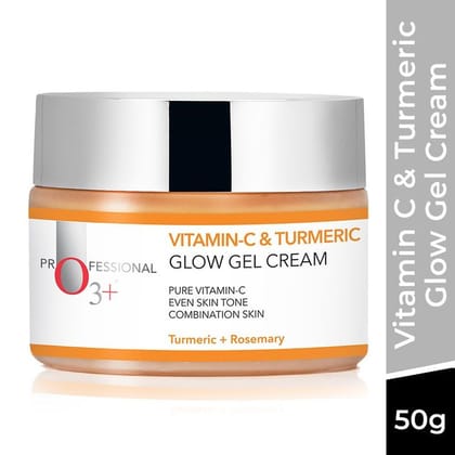 O3+ Vitamin- C & Turmeric Gel Cream For Glow And Moisturised Skin (50 g)