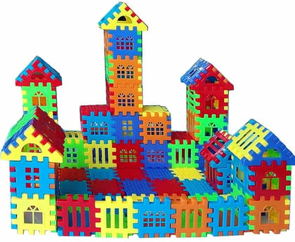 Denzcart 150 pcs Mini Hosing Building Blocks for Kids-150pcs  by Ruhi Fashion India