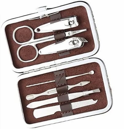 Manicure Set Nail Clippers Kit Nail Tools Professional Stainless Steel Nail Cutter, Pack Of 1  by Ruhi Fashion India