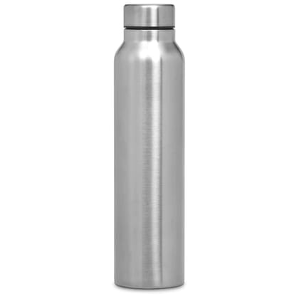 Stainless Steel Classic Single Wall Fridge Water Bottle | 1000 ML | Silver