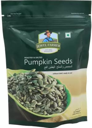Jewel Farmer Roasted & Salted Pumpkin Seeds Pumpkin Seeds 250 Grams