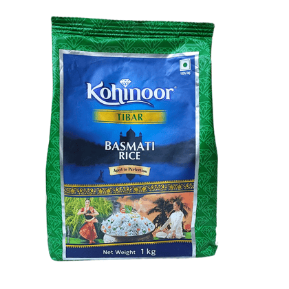Kohinoor Tibar Basmati Rice 1kg
