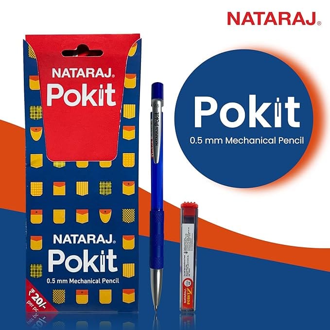 NATARAJ Pokit Mechanical Pencil 0.5mm/5Ld - Stationery | Buy online on ZillyBuy