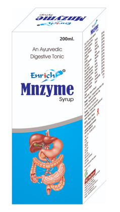 ENRICH PLUS MNZYME SYRUP, DIGESTIVE TONIC 200ML. (PACK OF 2*200ML.)
