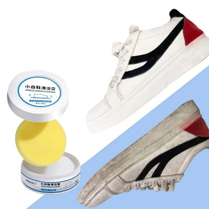 STAIN REMOVER CLEANSING CREAM FOR SHOE POLISH SNEAKER CLEANING KIT SHOE ERASER STAIN REMOVER