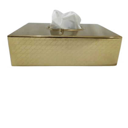 AZIZ GLOBAL TRADING/  BRASS TISSUE HOLDER BOX COVER(OPEN BASE)