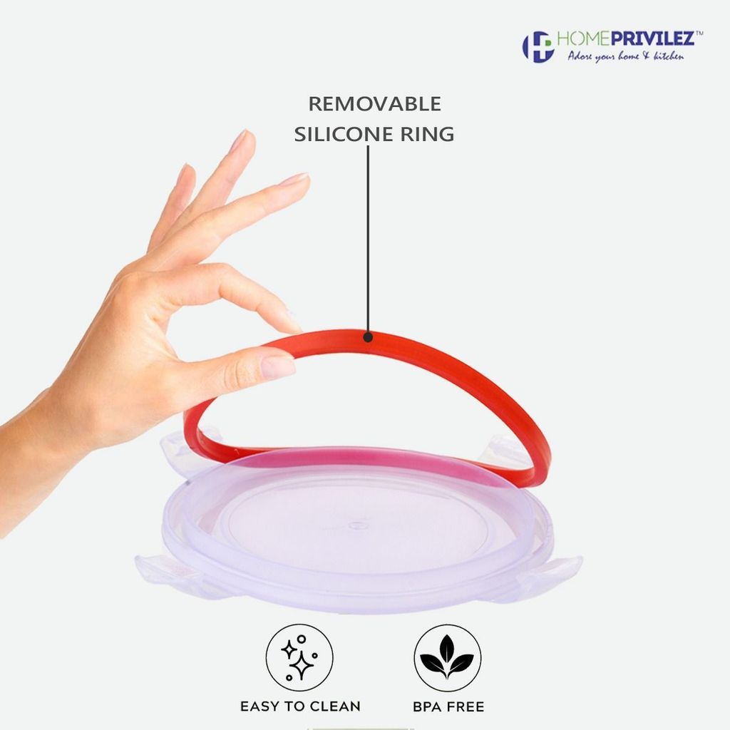 "Flip & Seal" Stainless Steel Airtight storage container (1000ML,1350ML)