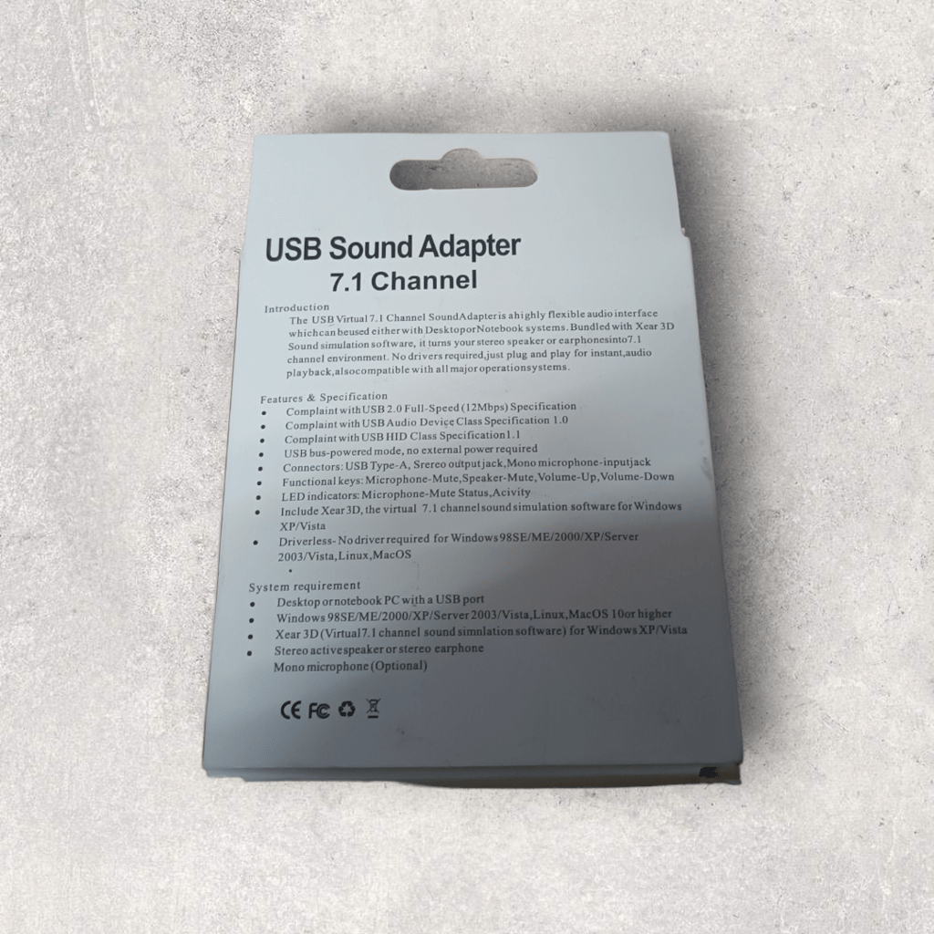 Unleash Immersive Audio: White Usb to mic and speaker Headphone , microphone (Plug & Play)