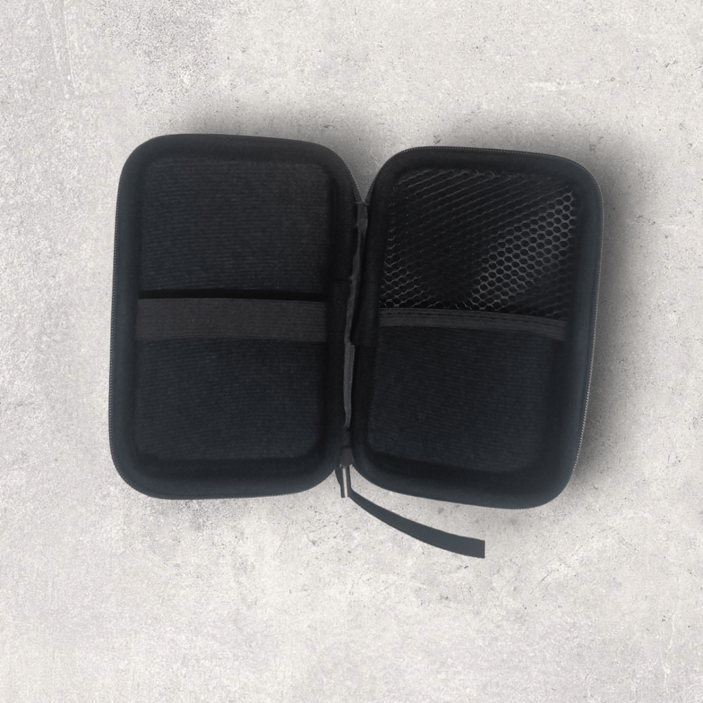 Protective External Hard Drive Pouch | Durable & Lightweight Case (Black)