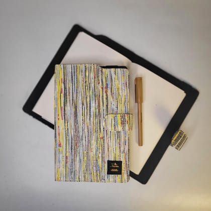Yellow and White Maggi Wrappers Executive Diary Cover (EDC0923-001)