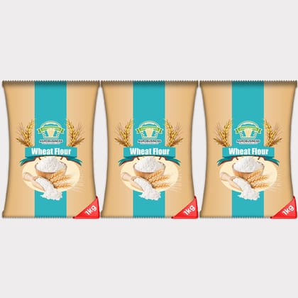 Wheat Flour (Pack of 3)