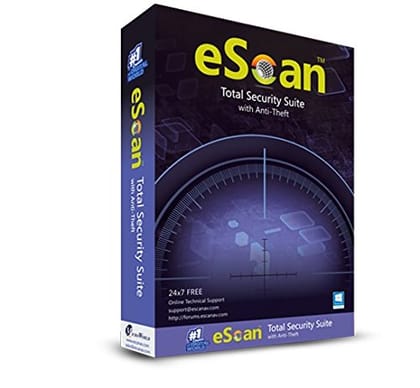 eScan Total Security Suite 10 User 1 Year