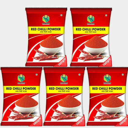 Red Chilli Powder (Pack of 5)
