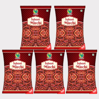 Sabut Mirchi (500 g)