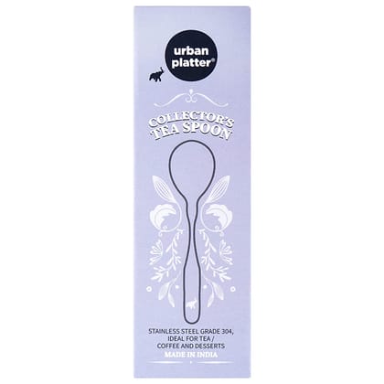 Urban Platter Collector's Tea Spoon, 3 Units (Stainless Steel Grade 304, Ideal for Tea/Coffee and Desserts, Made in India)