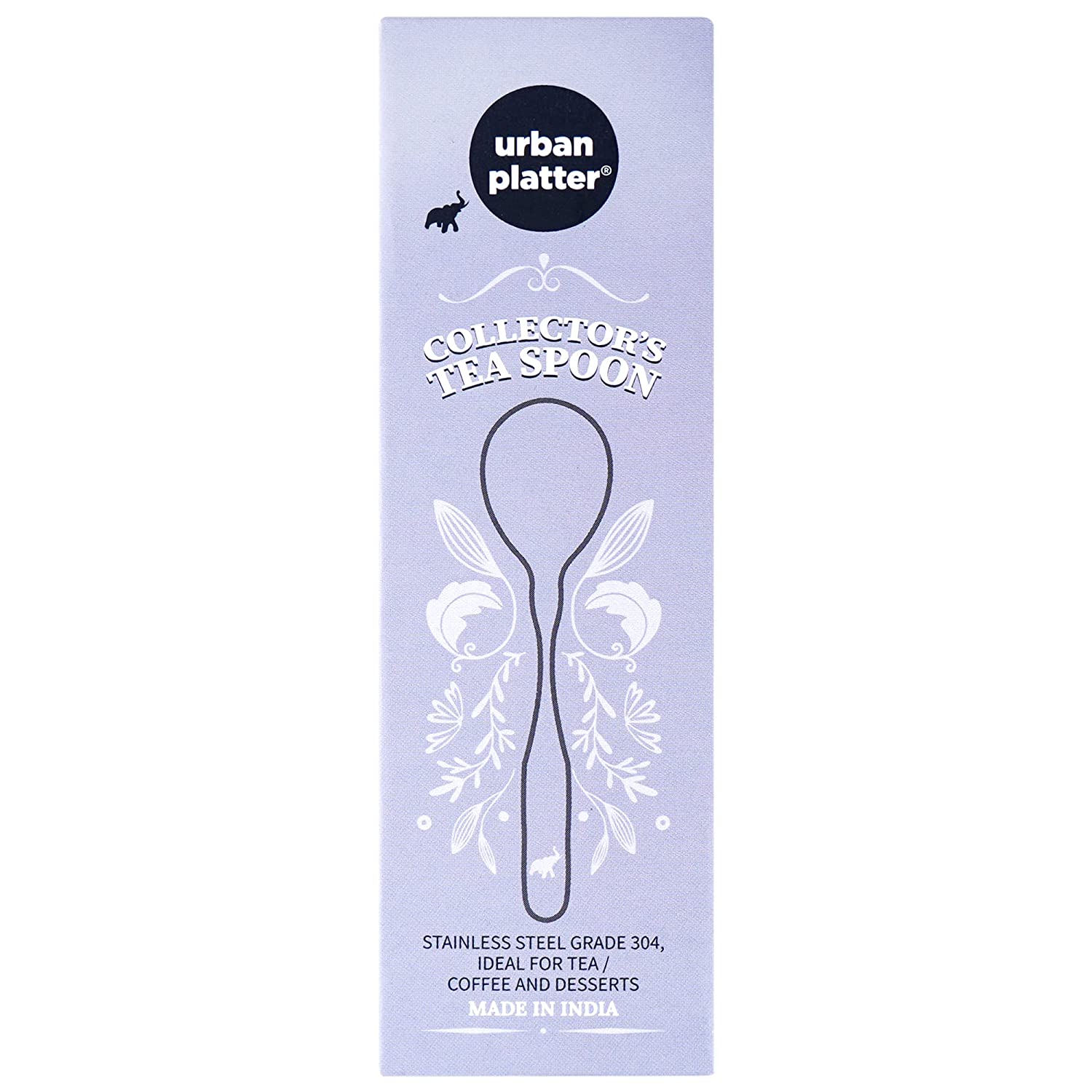 Urban Platter Collector's Tea Spoon, 3 Units (Stainless Steel Grade 304, Ideal for Tea/Coffee and Desserts, Made in India)