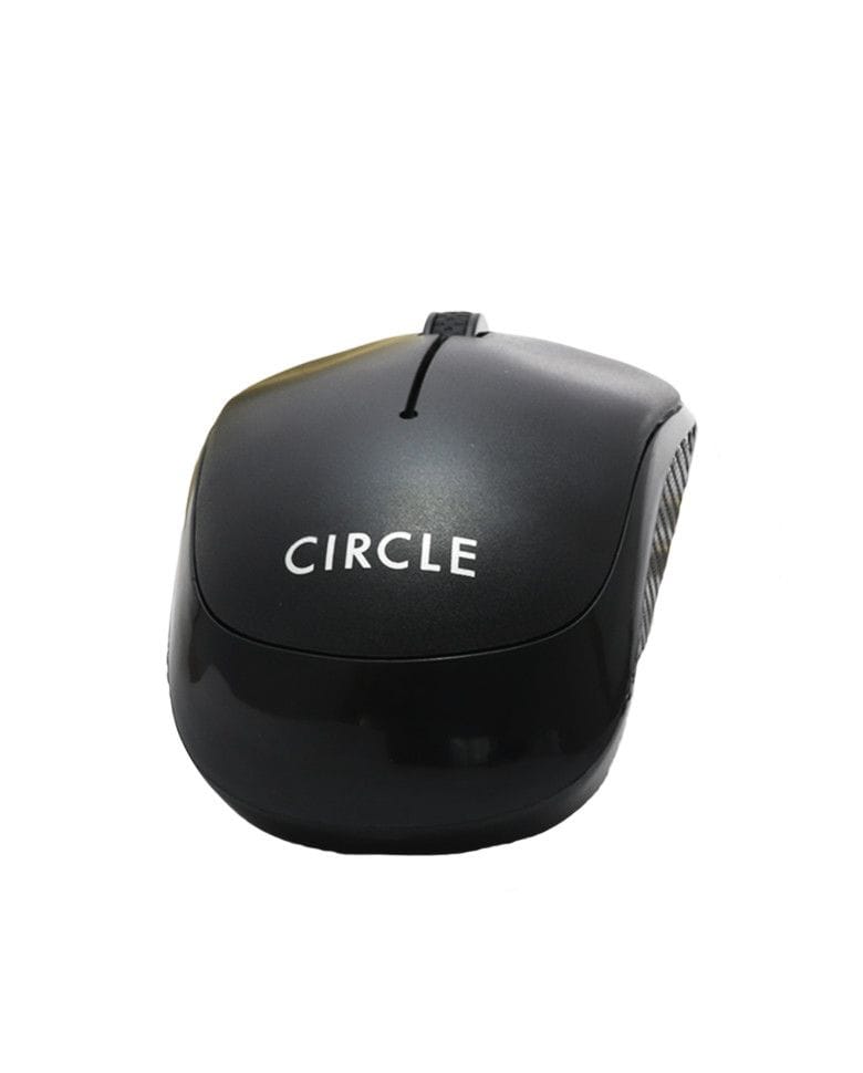Circle Superb Wireless Mouse | Long Battery Life, 1200 DPI, Sleep Mode (Black)
