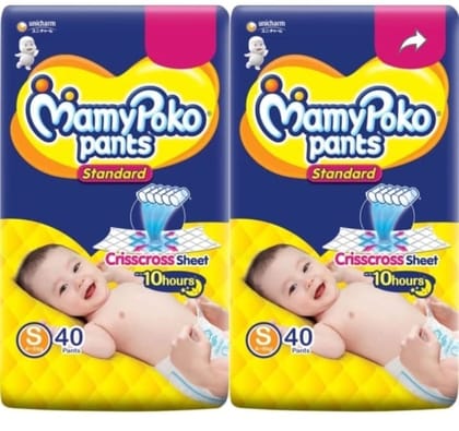 MamyPoko Pants Standard Baby Diapers Pack of 2