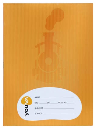 Navneet Youva Brown Note Book | Jumbo Size - 18x24 cm | Soft Bound | Medium Square | Pack of 12