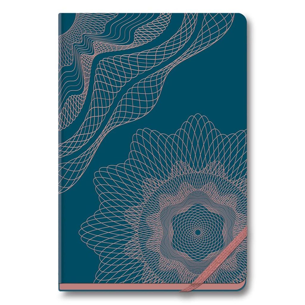 Navneet HQ | Gold Rush Attractive Design Case Bound Notebook Easy to Carry | Note Down Your Important Information | A5-14.8 cm x 21 cm | Single Line |192 Pages - Stationery | Buy online on ZillyBuy