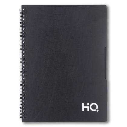 Navneet HQ | Single Subject Book - Mint Green with PP cover | For office and personal use | Wiro / Spiral Bound | Single Line | A5 Size - 14.8 cm x 21 cm | 160 Pages | Pack of 1