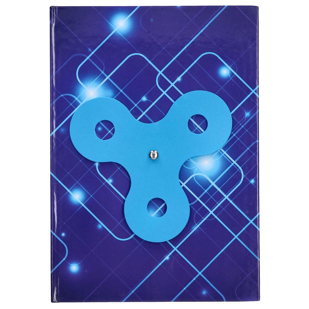 Navneet Youva | Case Bound Notebook - Spinner | A5-21 x 14.8 | Single Line | 240 Pages | Pack of 1, Multicolor - Stationery | Buy online on ZillyBuy