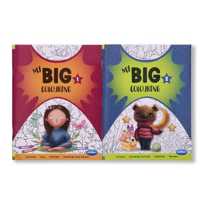 Navneet My Big Colouring Book - I and II Bold, big and eye-catching illustrations. [Paperback] Navneet Education Limited