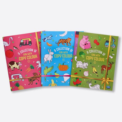 Navneet A Collection Of Fun With Copy Colour Book [Paperback] Navneet