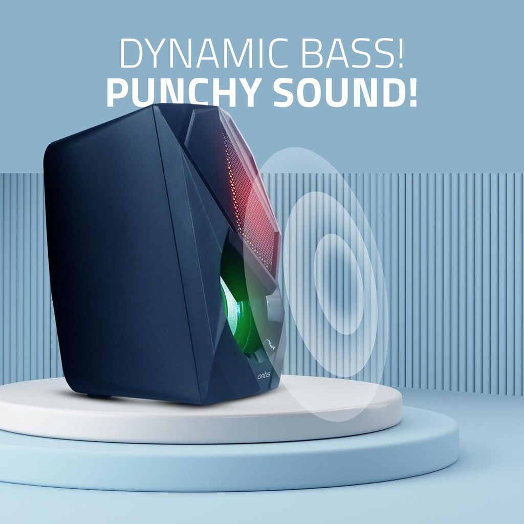 Elevate Your Audio Experience: Artis S21 2.0 Stereo USB Speakers (Black)