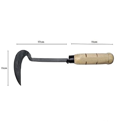 Desi Village Blacksmith Handmade Weeder for Gardening - Soil Digger Hand Tool / Hand Weeder Desi Village Blacksmith Handmade Weeder for Gardening - Soil Digger Hand Tool / Hand Weeder