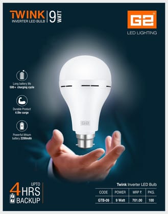 9W Inverter LED Bulb