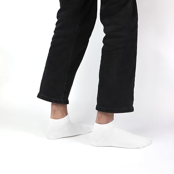 CHINTELS Unisex Solid Ankle Length (Pack of 3)