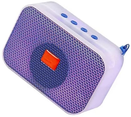 VA WORLD M412SP Portable Bluetooth Speaker Antenna Radio Mini Speaker Dynamic Thunder Sound with High Bass 5 W Bluetooth Speaker (Multicolor Stereo Channel)