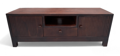 HeritageHarbor Acacia wood TV Cabinets By Orchid Homez