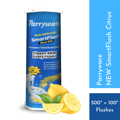 Parryware SmartFlush Citrus 500 - Automatic Toilet Bowl Cleaner 170g