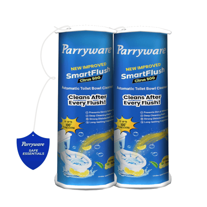 Parryware SmartFlush Citrus 500 - Automatic Toilet Bowl Cleaner 170g x 2 Nos (Pack of 2)