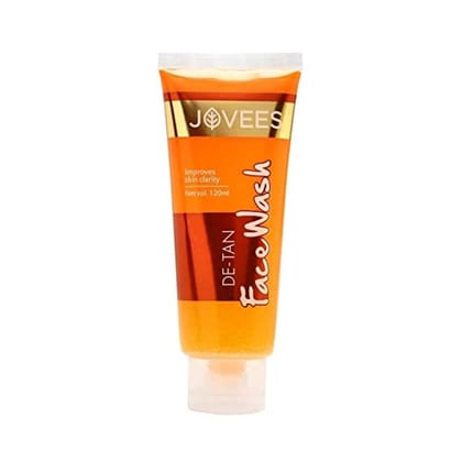 Jovees Herbal De-Tan Face Wash For Tan Removal All Skin Types And Paraben & Alcohol Free (120ml) Jovees Herbal De-Tan Face Wash For Tan Removal All Skin Types And Paraben & Alcohol Free (120ml)