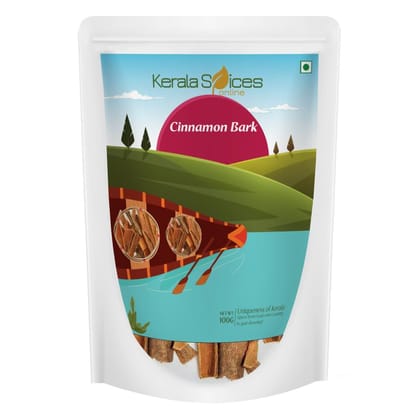Kerala Spices Cinnamon Bark 100 gm Finest Dalchini Stick Whole Spices