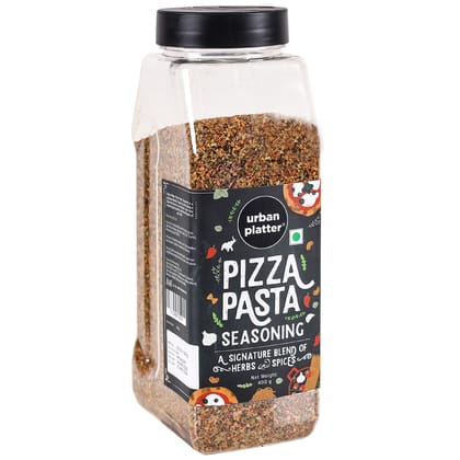 Urban Platter Pizza & Pasta Seasoning Shaker Jar, 400g / 14oz [Full of Aromatic Herbs]